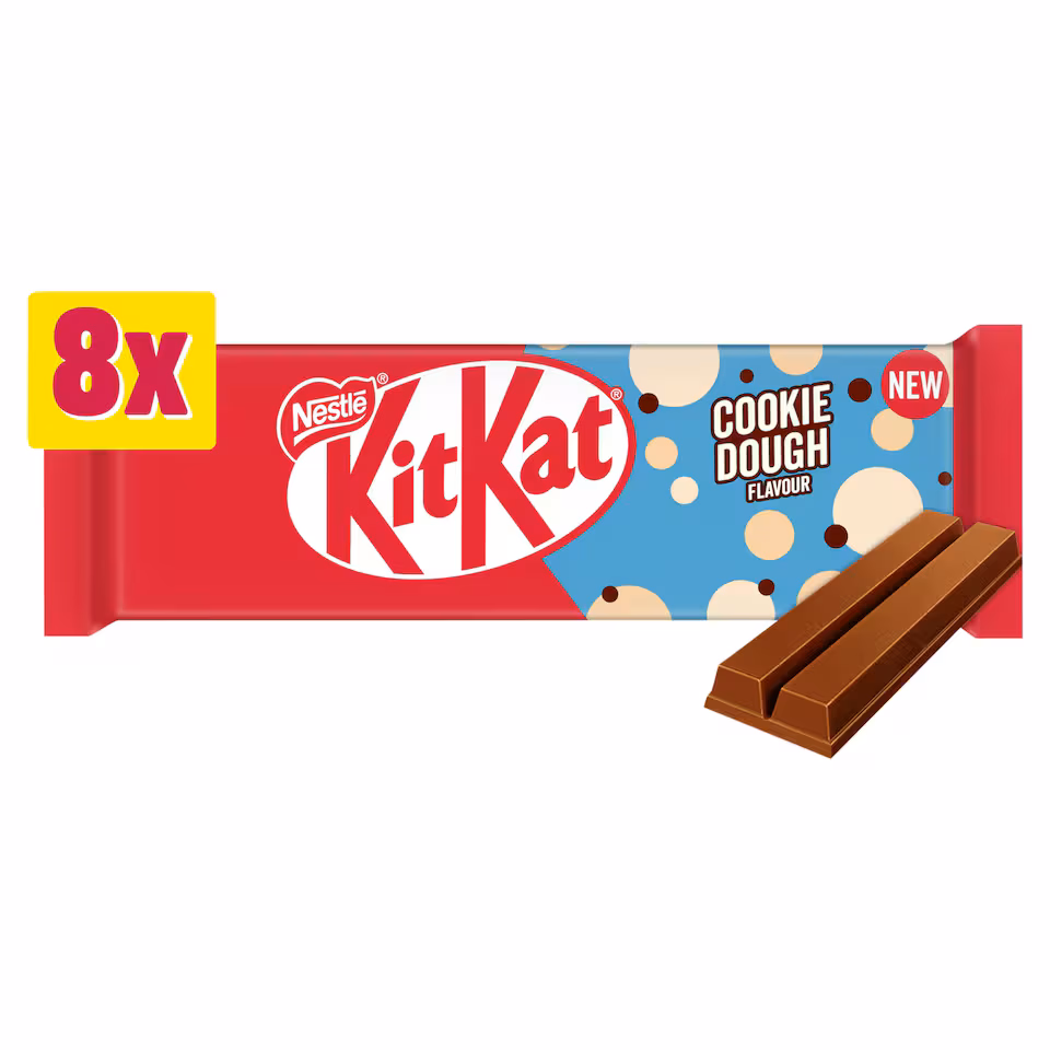 Kit Kat Cookie Dough Flavour Chocolate bar 8x20.7g