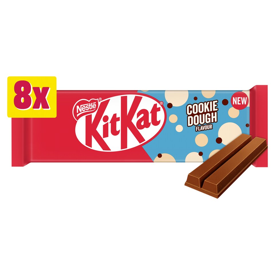 Kit Kat Cookie Dough Flavour Chocolate bar 8x20.7g