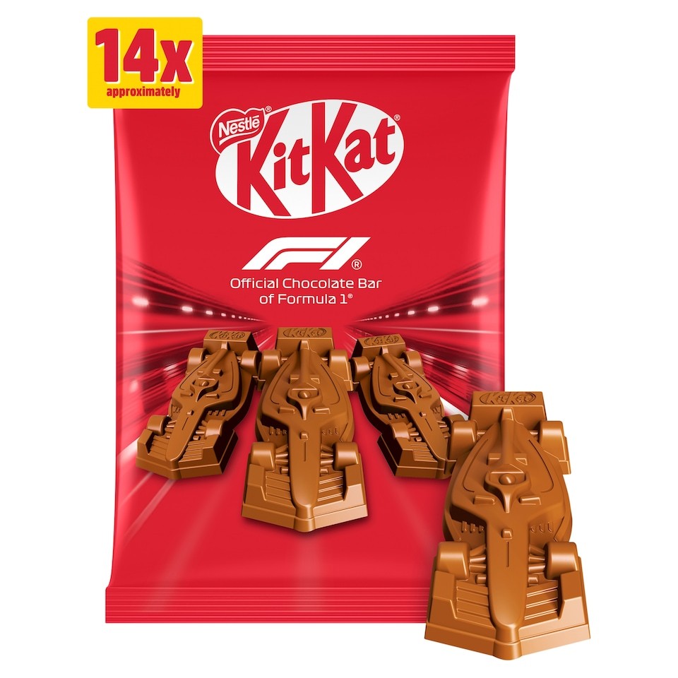 KitKat F1 Official Chocolate Bar of Formula 14x11g