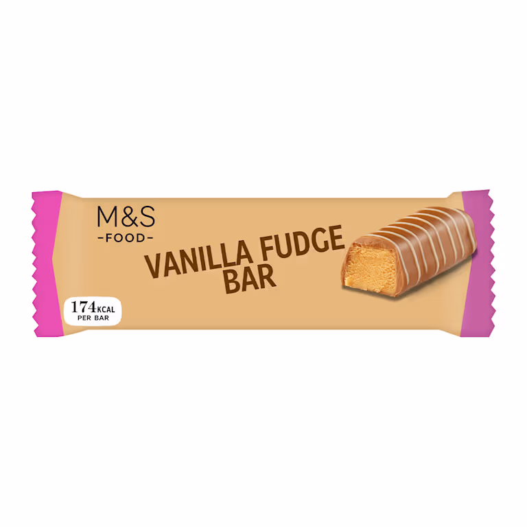 M&S Vanilla Fudge Bar