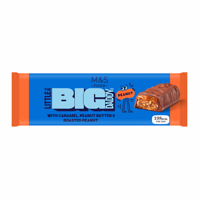 M&S The Little Big Daddy Peanut Bar