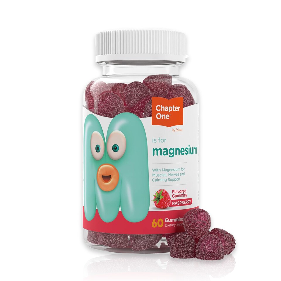 Chapter One, Magnesium Gummies Raspberry, 60c