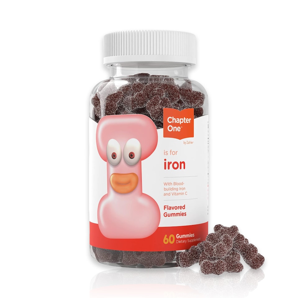 Chapter One, Iron Gummies, + Vitamin C, 60c