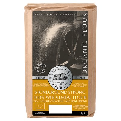 Bacheldre Stoneground Strong 100% Wholemeal Flour