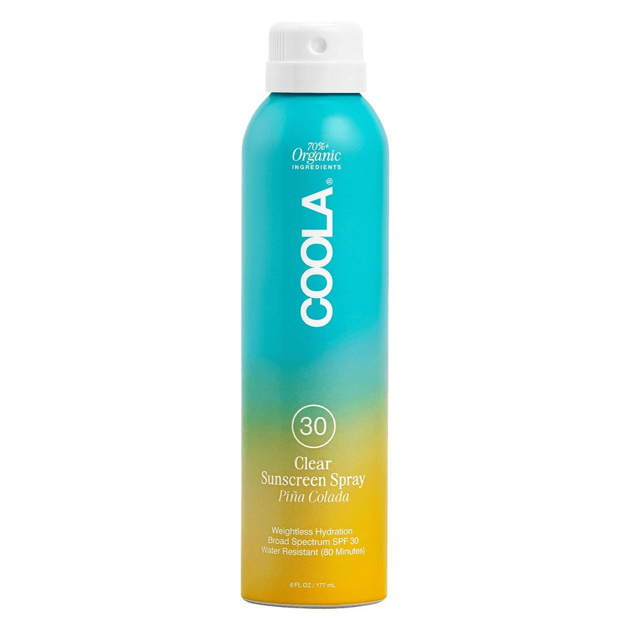 COOLA Clear Sunscreen Spray SPF30 Pina Colada 177ml