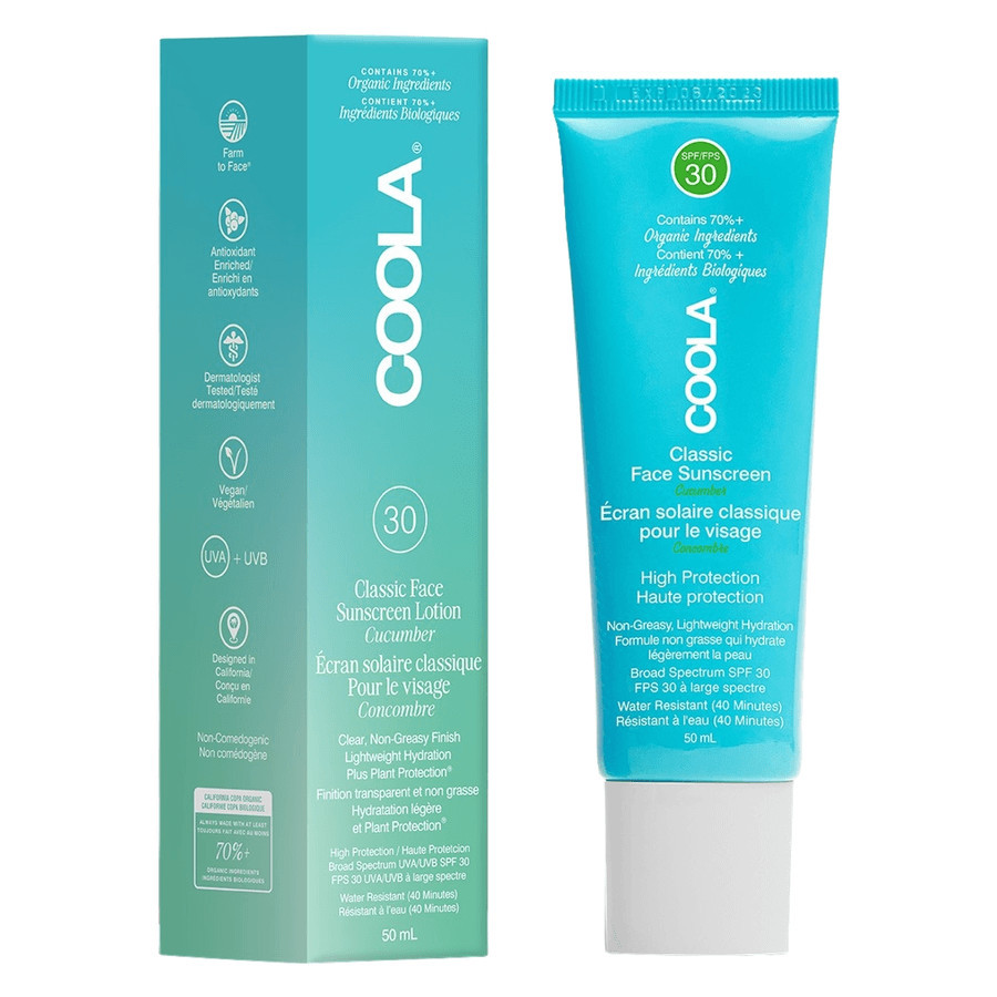 COOLA Classic Face Organic SPF30 Cucumber 50ml