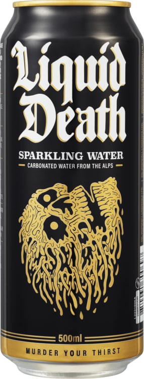 Liquid Death Sparkling Water 0,5l boks