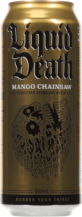 Liquid Death Mango Chainsaw 0,5l boks