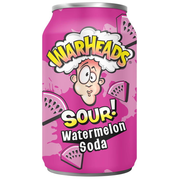 Warheads Watermelon Sour Soda 335ml boks