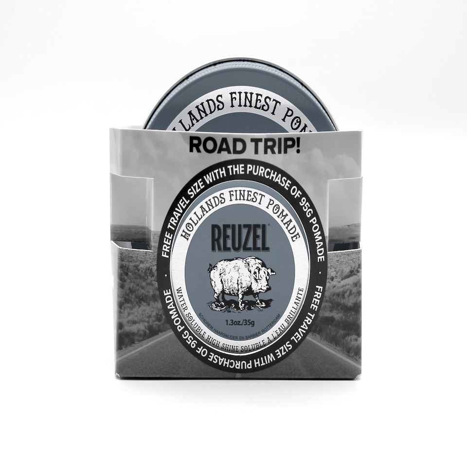 Reuzel 2026 Road Trip, Extreme Hold Matte Pomade (1 x 95g, 1 x 35g)