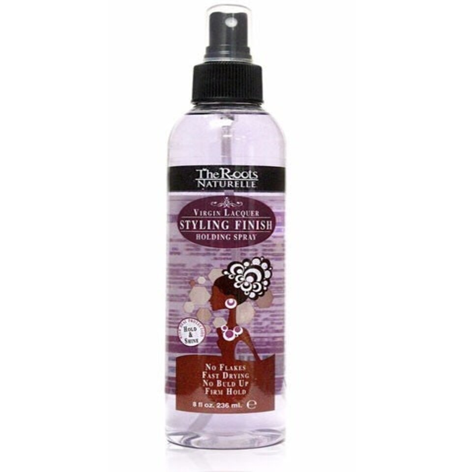 The Roots Naturelle Virgin Lacquer Styling Finish Holding Spray 236 ml