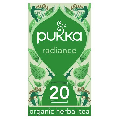 Pukka Organic Radiance Herbal Tea 20 Tea Bags
