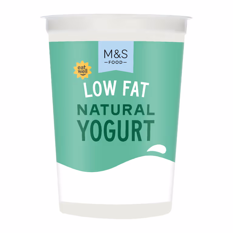 M&S Low Fat Live Natural Yogurt