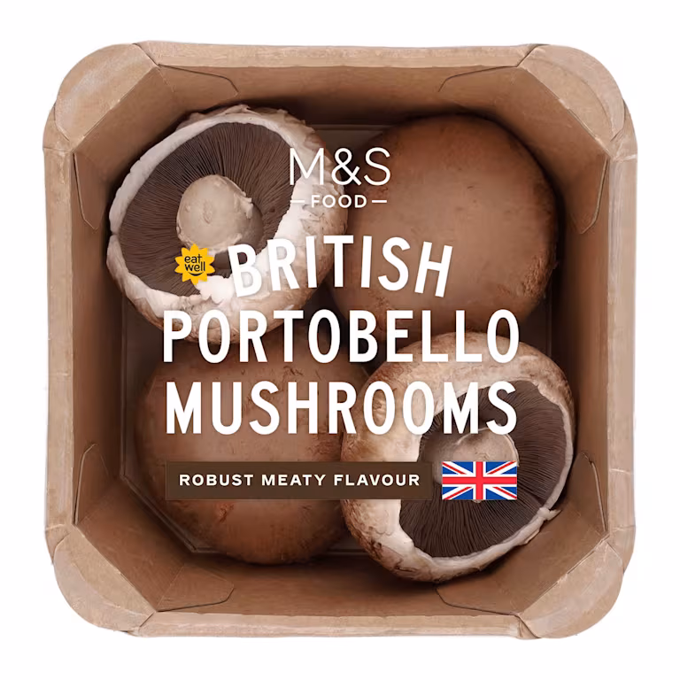M&S British Portobello Mushrooms