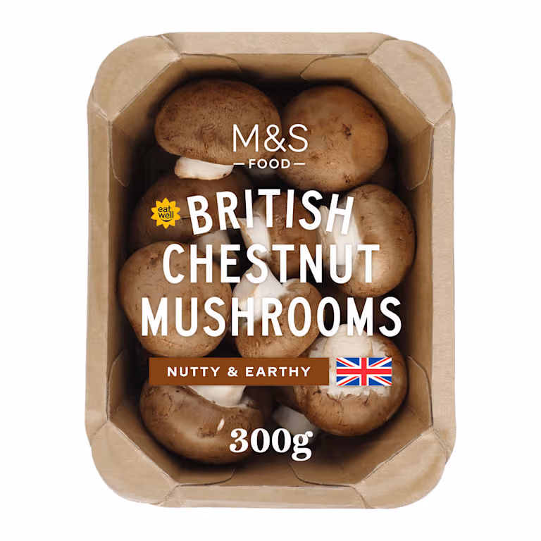 M&S British Chestnut Mushrooms