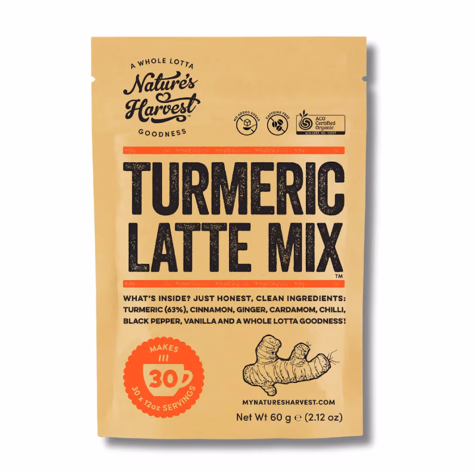 Nature's Harvest Turmeric Latte Mix 60g