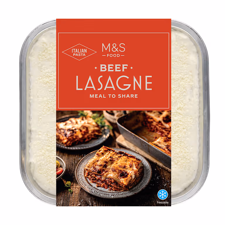 M&S Beef Lasagne