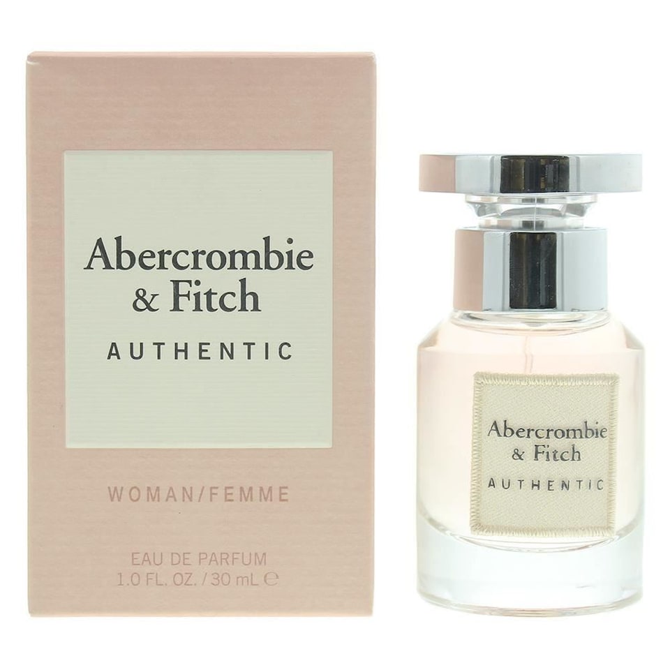 Abercrombie & Fitch Authentic Woman 100ml EDP Ladies Womens Fragrance