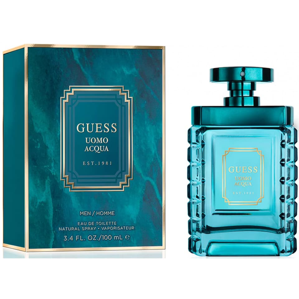 Guess Uomo Acqua 100ml EDT Spray