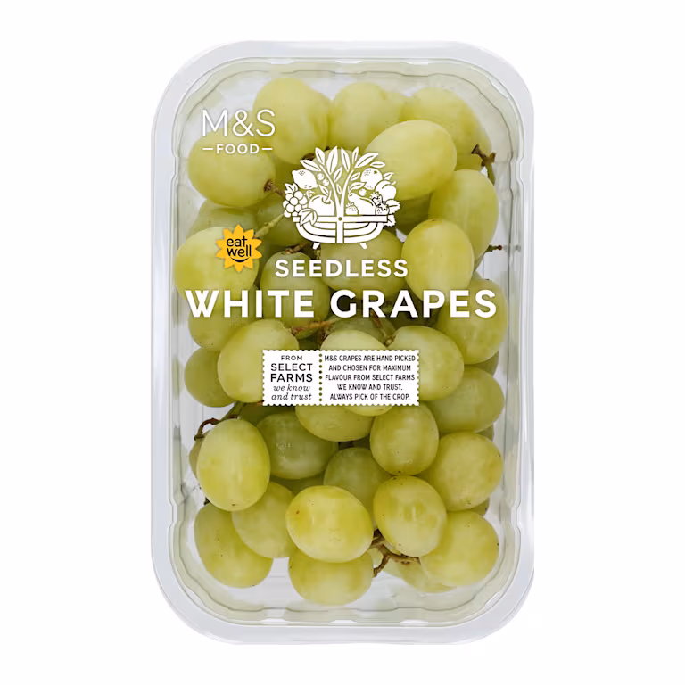 M&S Seedless White Grapes