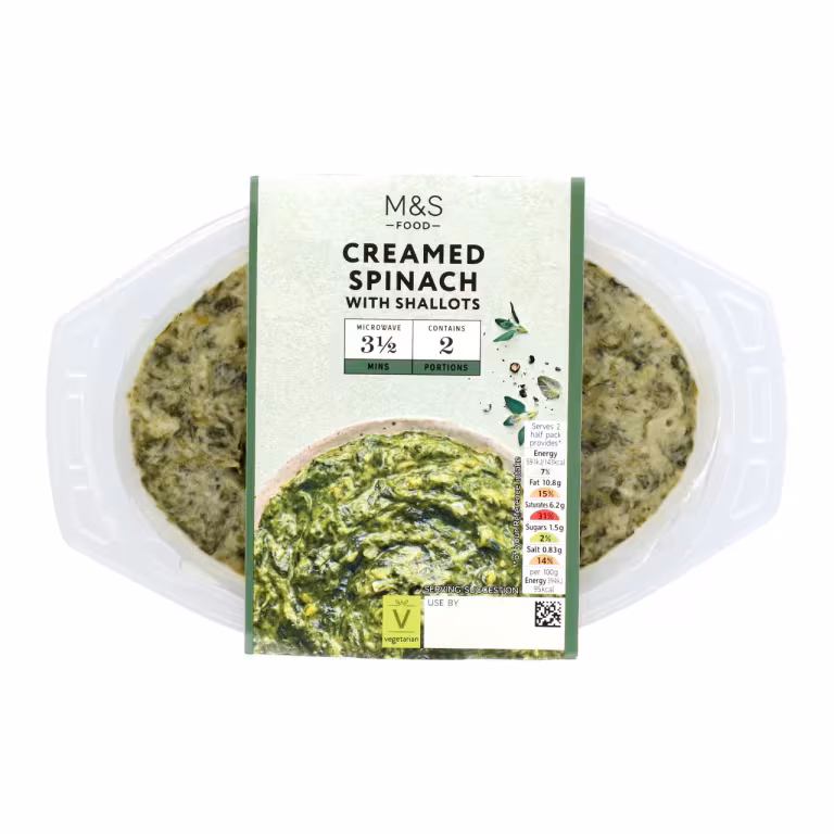 M&S Creamed Spinach