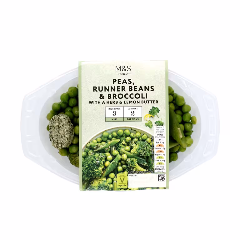 M&S Green Vegetable Medley