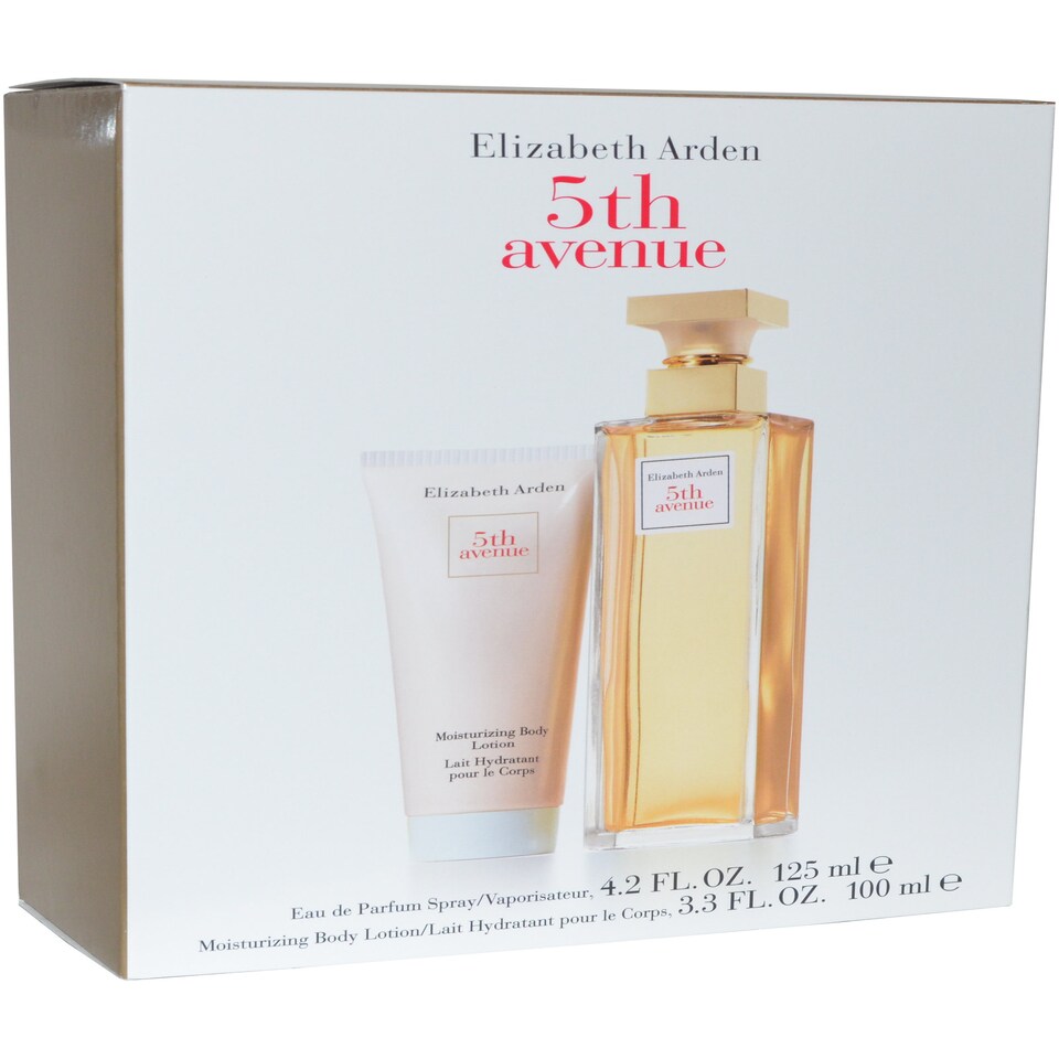 Elizabeth Arden 5th Avenue Eau de Parfum Spray 125ml Body Lotion 100ml