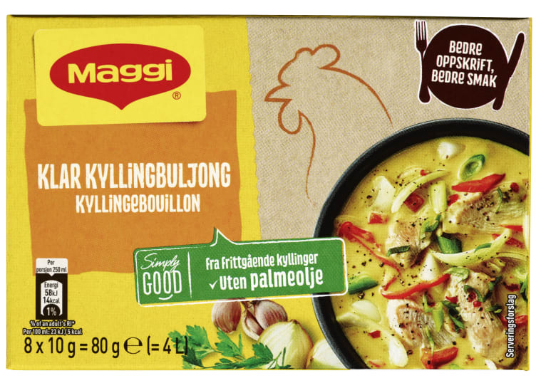 Kyllingbuljong Klar 80g Maggi