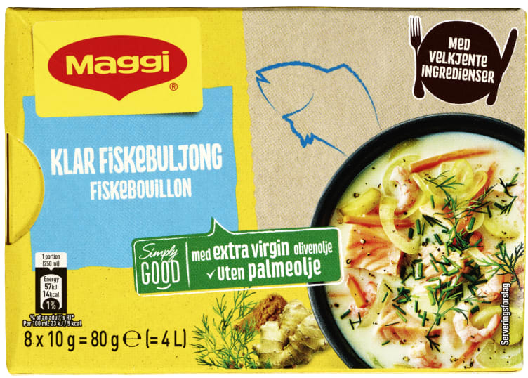 Fiskebuljong Klar 80g Maggi