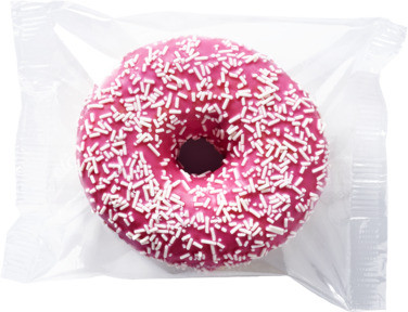 Donut Funfetti Singel Wrapped