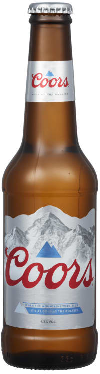 Coors 0,33l flaske