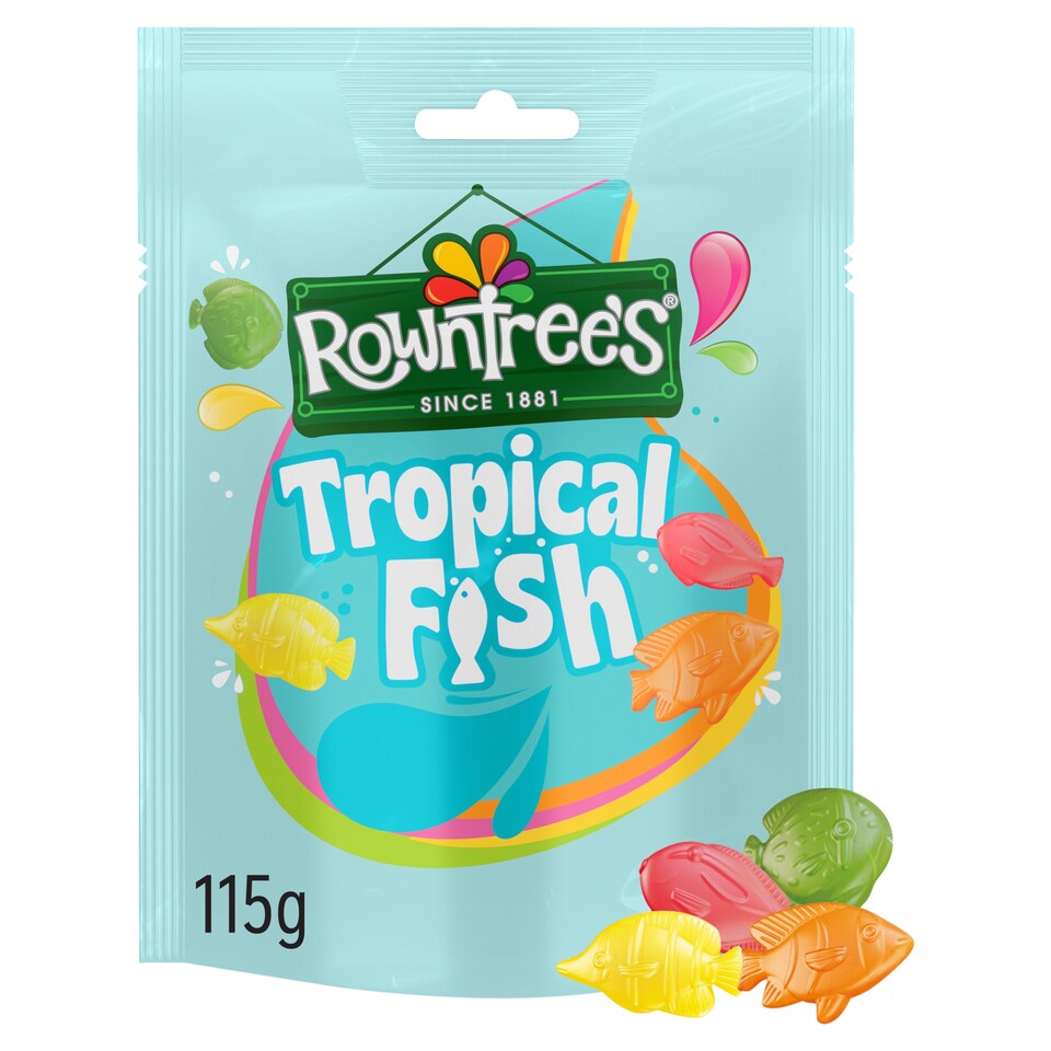 Rowntree's Tropical Fish Sweets 115g