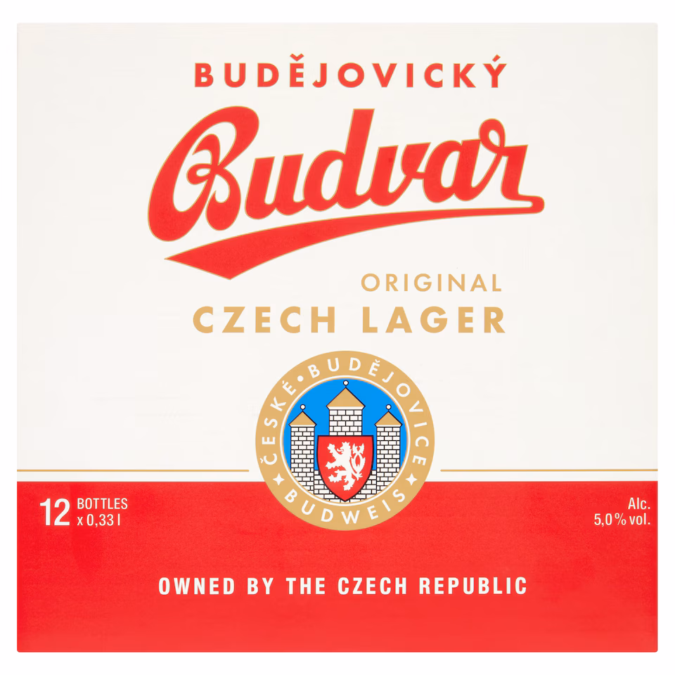 Budweiser Budvar 12X330ml
