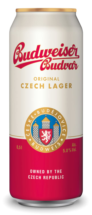 Budweiser Budvar 0,5l boks
