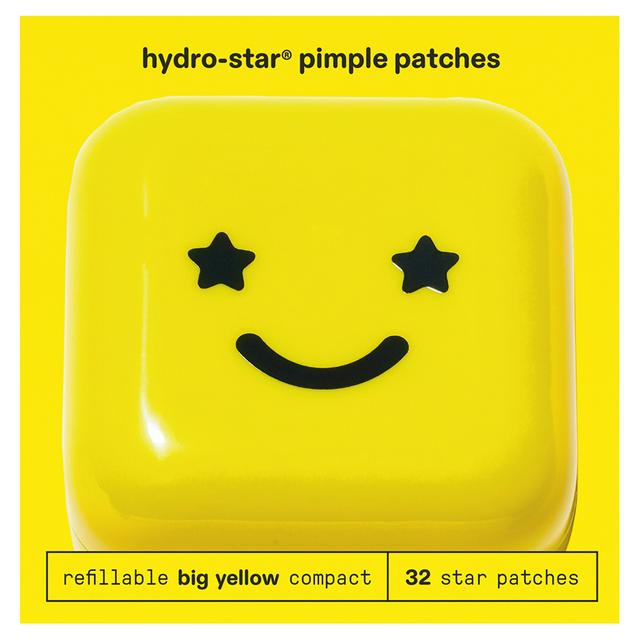 Starface Hydro Star Pimple Patches with Big Yellow Compact x32