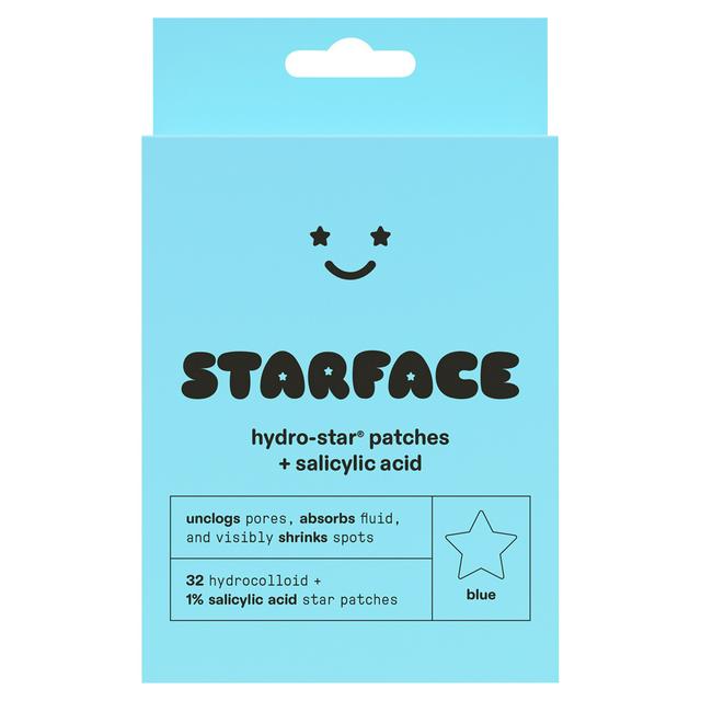 Starface Hydro Star Patches + Salicylic Acid Blue x32