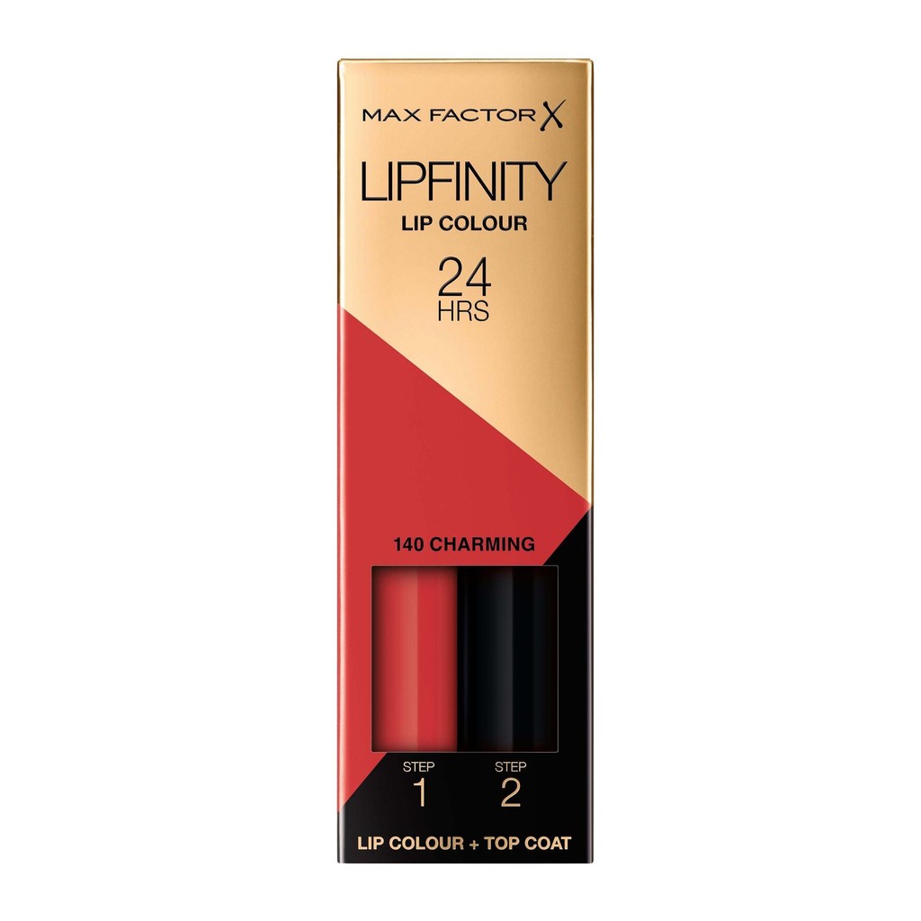 Max Factor Lipfinity 2-step Long Lasting Lipstick 140 Charming
