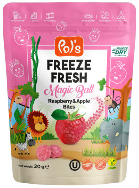 Pol's Freeze Dried Apple & Raspberry 20g