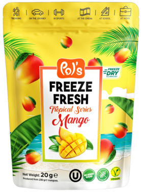 Pol's Freeze Dried Mango 20g
