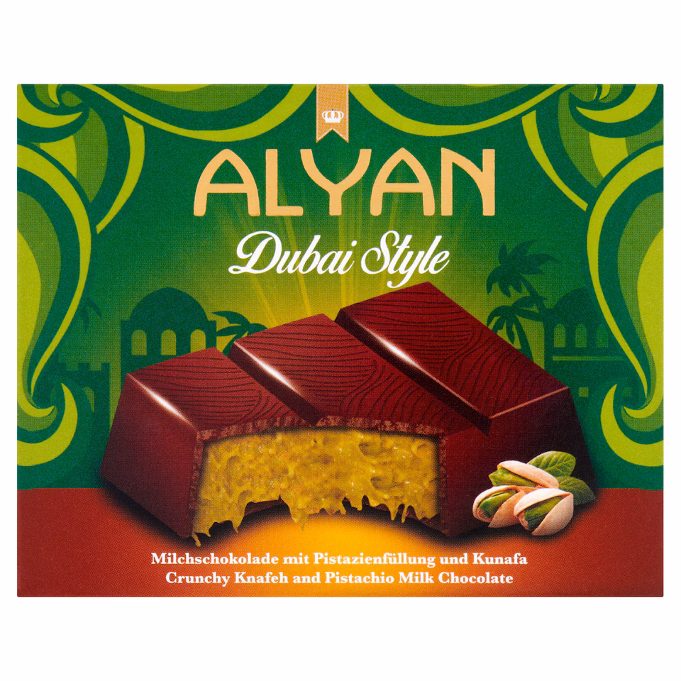ALYAN DUBAI PISTACHIO CHOCOLATE 100 g
