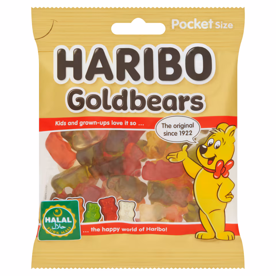 Haribo Halal Goldbears 100g