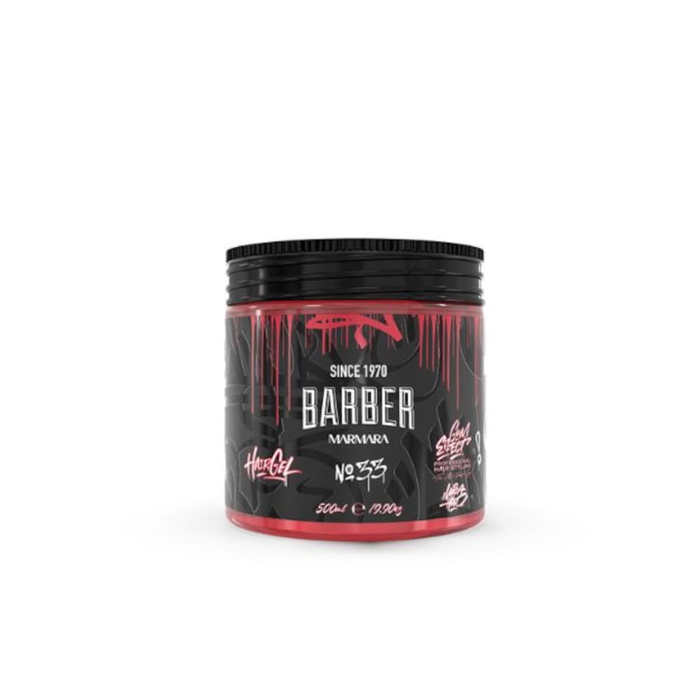 Barber Marmara No.33 Hair Styling Gel Strong Hold Fresh Scent 500ml