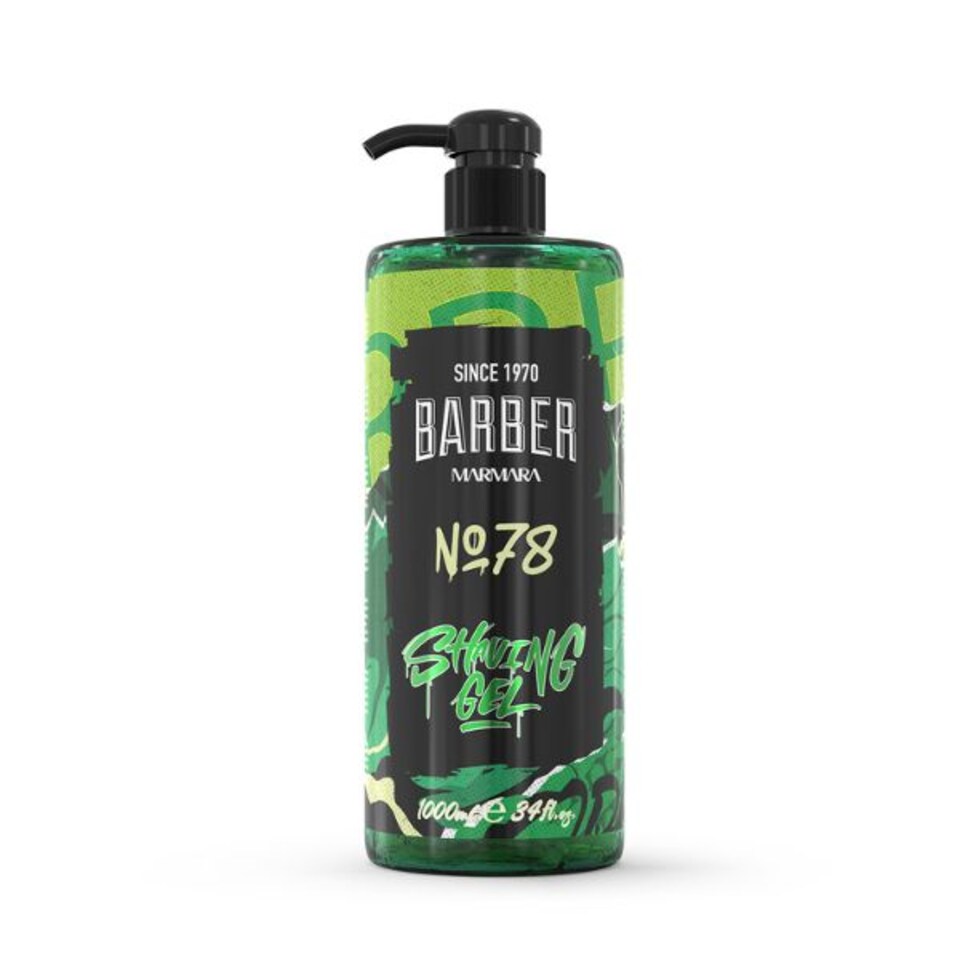 Barber Marmara No.78 Shaving Gel Transparent No foam 1L