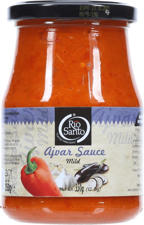 Ajvar Mild Saus 350g Rio Santo