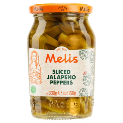 Melis Pickled Hot Jalapeno Peppers 330g
