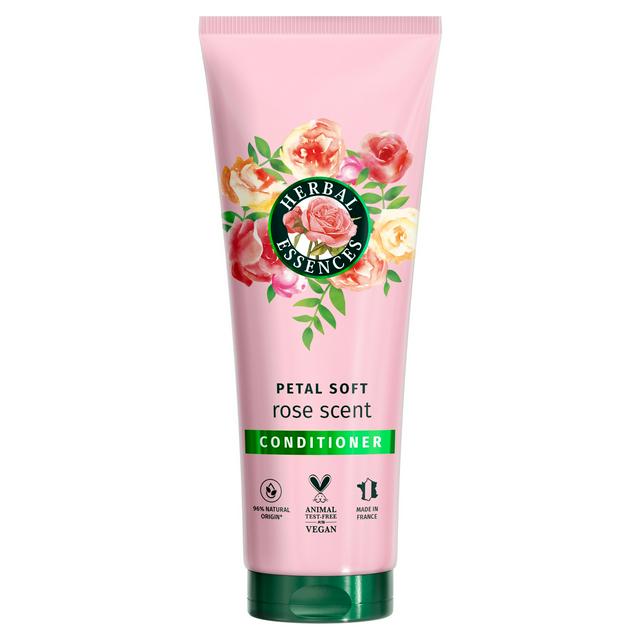 Herbal Essences Rose Scent Petal Soft Conditioner 250ml to Nourish Dry Hair