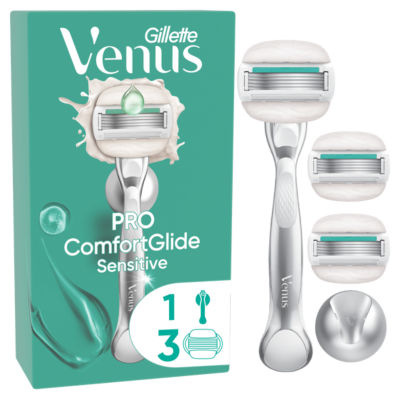 Gillette Gillette  Pro ComfortGlide Sensitive Women’s Razor with a Touch of Aloe
