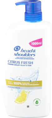Shampoo Citrus 1liter H&S