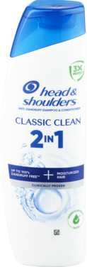 Shampoo Classic Clean 2in1 250ml H&S