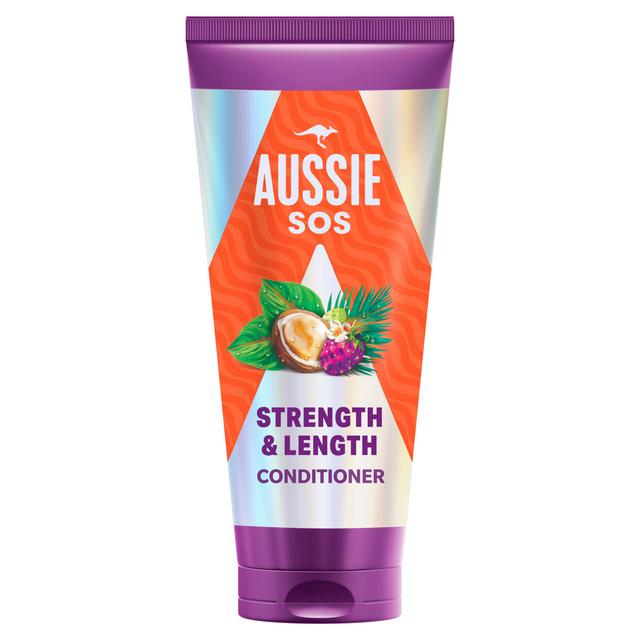 Aussie Sos Strength & Length Conditioner For Long Weak Brittle Hair 200ml